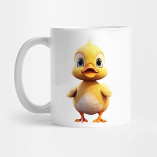 Cute Animal Characters Art 11 -Adorable Chickadee- Mug